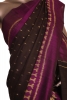 Pure Handloom Patola Ikat Silk Saree-Slubs Weave